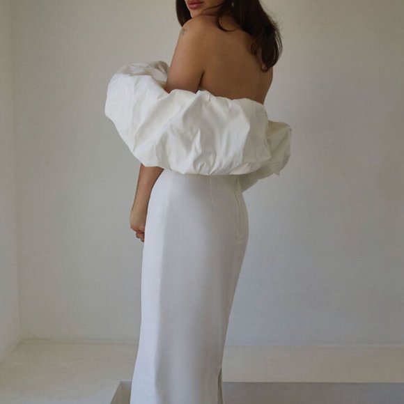 SARAH SEVEN GEMMA WEDDING GOWN - Picture 3 of 5